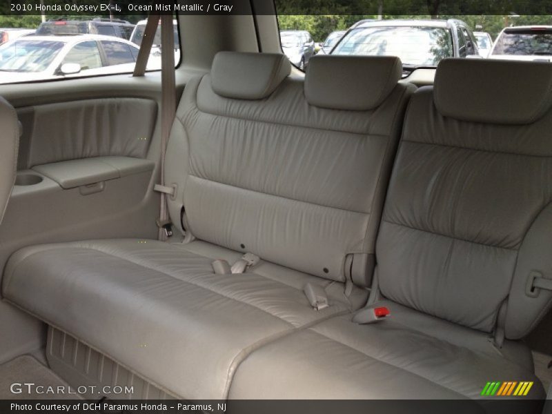 Ocean Mist Metallic / Gray 2010 Honda Odyssey EX-L