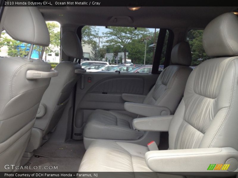 Ocean Mist Metallic / Gray 2010 Honda Odyssey EX-L