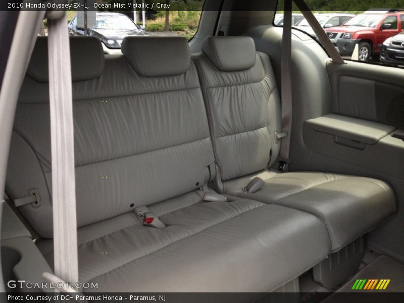 Ocean Mist Metallic / Gray 2010 Honda Odyssey EX-L