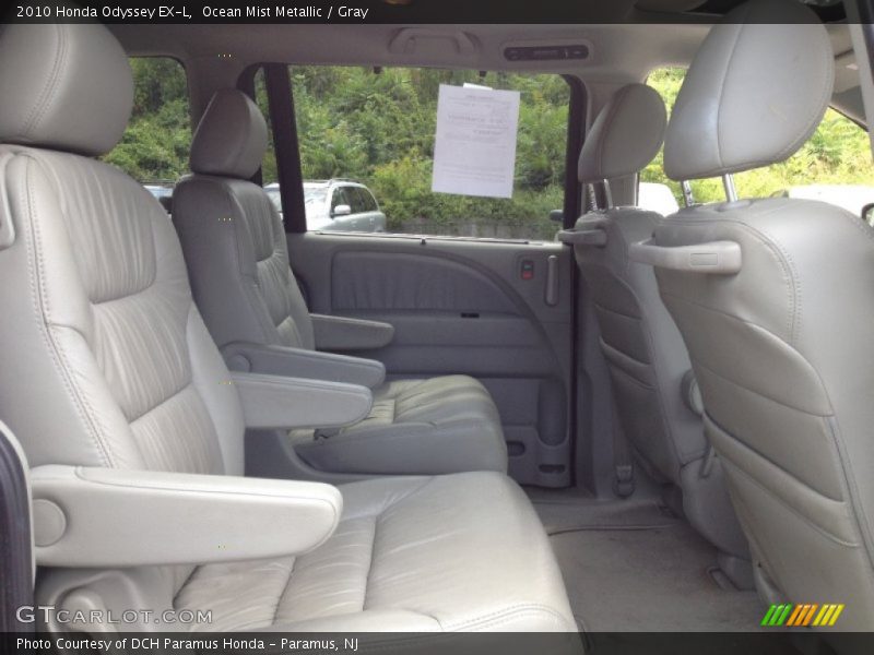 Ocean Mist Metallic / Gray 2010 Honda Odyssey EX-L