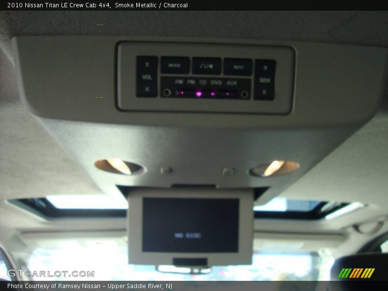 Smoke Metallic / Charcoal 2010 Nissan Titan LE Crew Cab 4x4