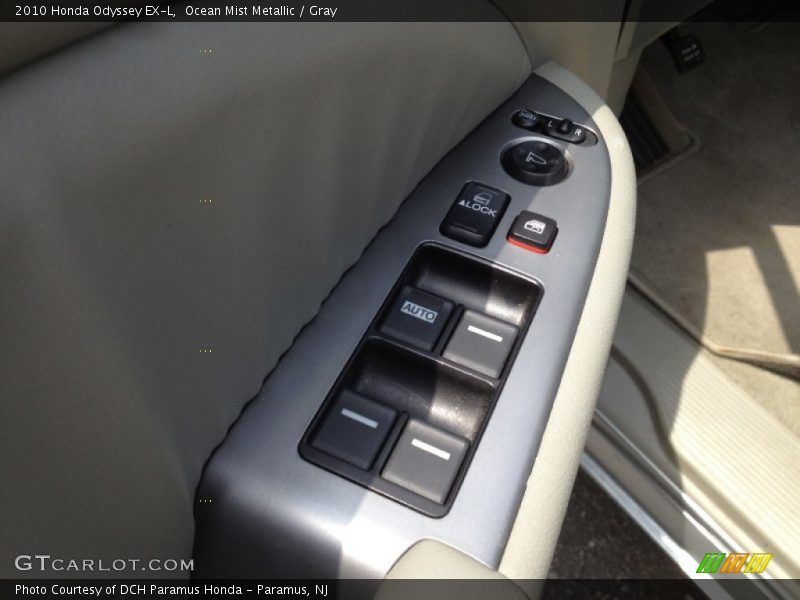 Ocean Mist Metallic / Gray 2010 Honda Odyssey EX-L