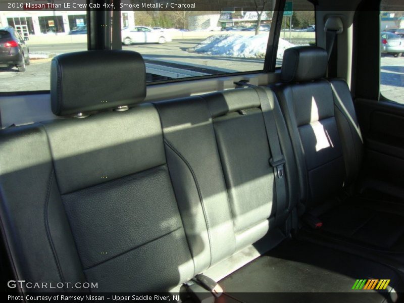 Smoke Metallic / Charcoal 2010 Nissan Titan LE Crew Cab 4x4