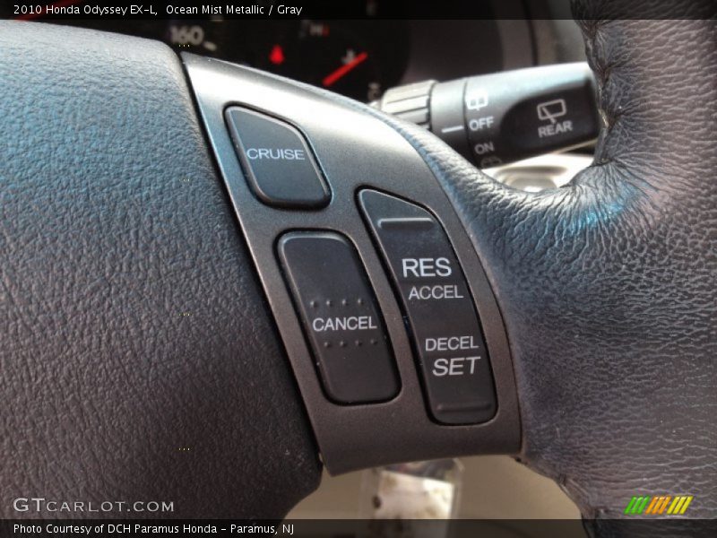 Ocean Mist Metallic / Gray 2010 Honda Odyssey EX-L