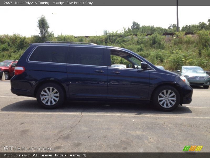 Midnight Blue Pearl / Gray 2007 Honda Odyssey Touring