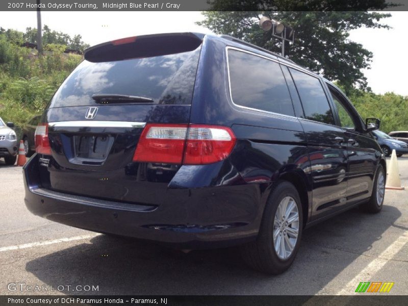 Midnight Blue Pearl / Gray 2007 Honda Odyssey Touring