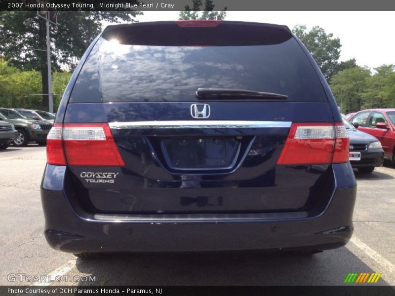 Midnight Blue Pearl / Gray 2007 Honda Odyssey Touring