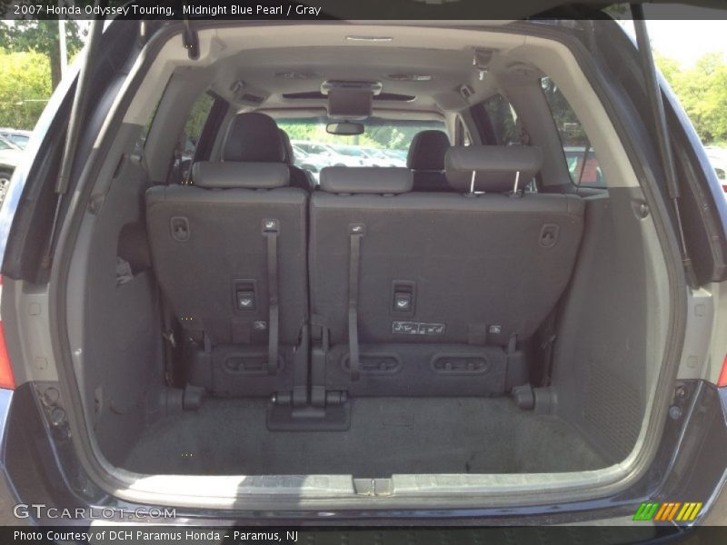 Midnight Blue Pearl / Gray 2007 Honda Odyssey Touring