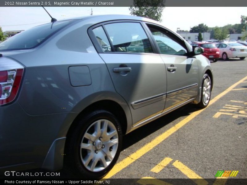 Magnetic Gray Metallic / Charcoal 2012 Nissan Sentra 2.0 S