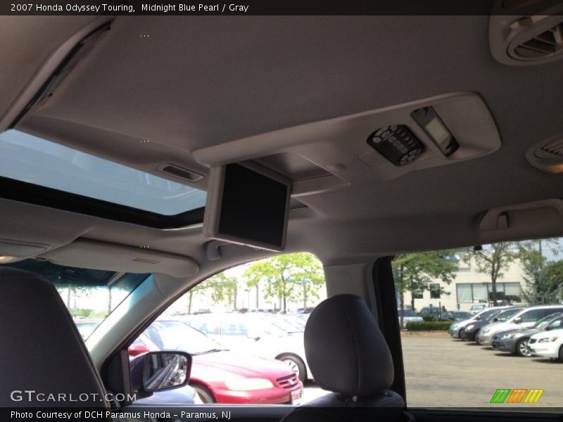 Midnight Blue Pearl / Gray 2007 Honda Odyssey Touring