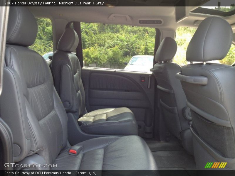 Midnight Blue Pearl / Gray 2007 Honda Odyssey Touring