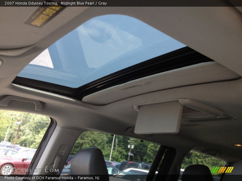 Midnight Blue Pearl / Gray 2007 Honda Odyssey Touring