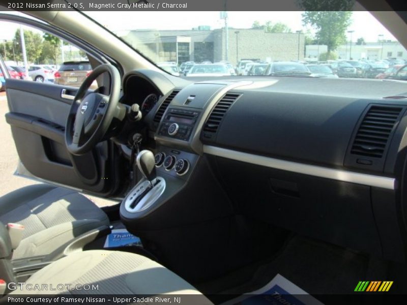 Magnetic Gray Metallic / Charcoal 2012 Nissan Sentra 2.0 S