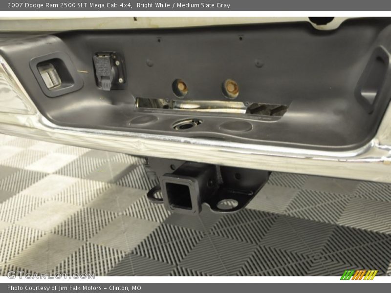 Bright White / Medium Slate Gray 2007 Dodge Ram 2500 SLT Mega Cab 4x4