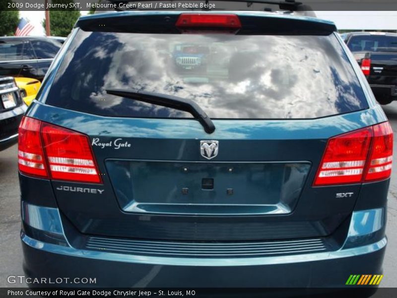 Melbourne Green Pearl / Pastel Pebble Beige 2009 Dodge Journey SXT