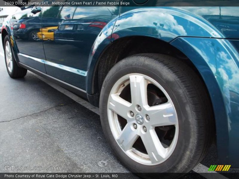 Melbourne Green Pearl / Pastel Pebble Beige 2009 Dodge Journey SXT