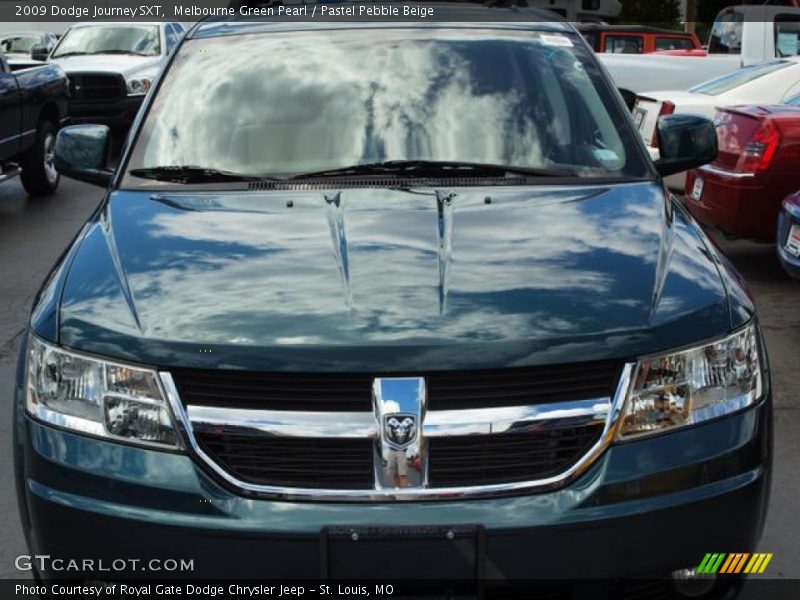 Melbourne Green Pearl / Pastel Pebble Beige 2009 Dodge Journey SXT