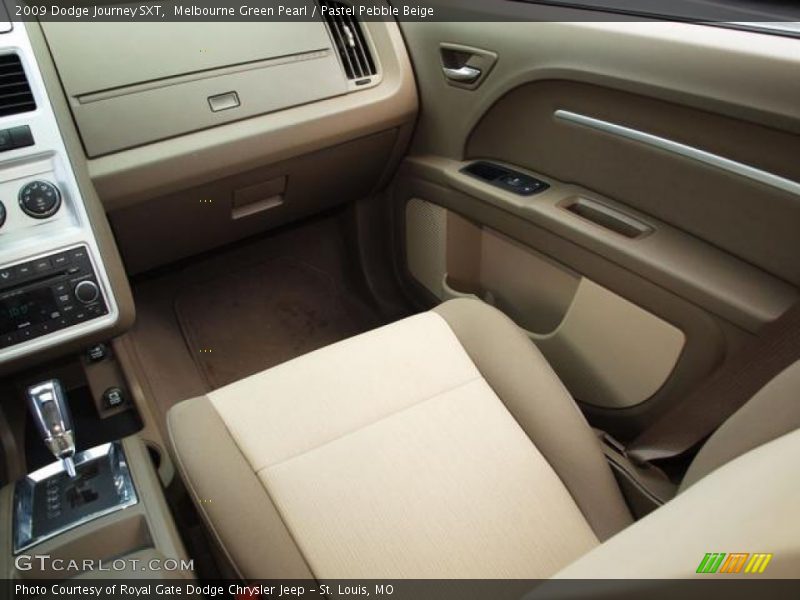 Melbourne Green Pearl / Pastel Pebble Beige 2009 Dodge Journey SXT