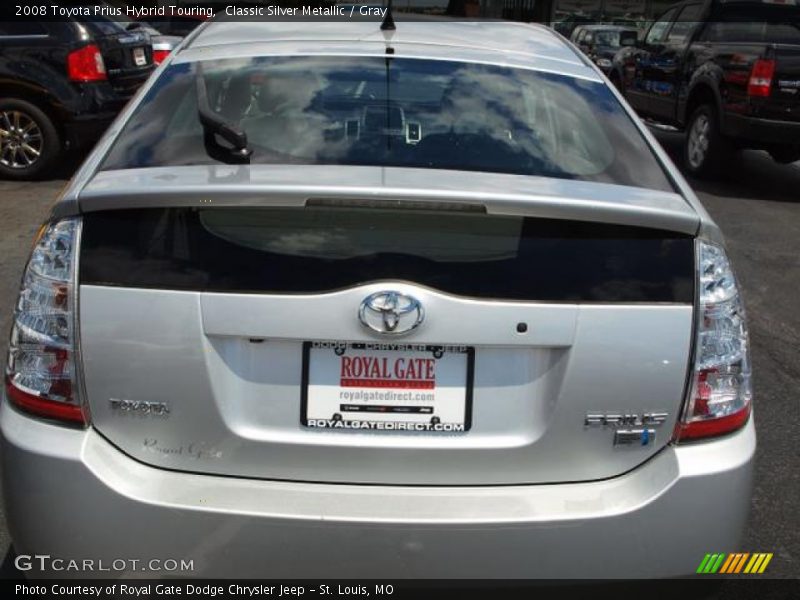 Classic Silver Metallic / Gray 2008 Toyota Prius Hybrid Touring