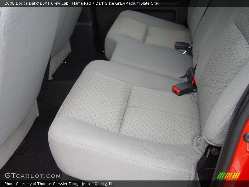 Flame Red / Dark Slate Gray/Medium Slate Gray 2008 Dodge Dakota SXT Crew Cab