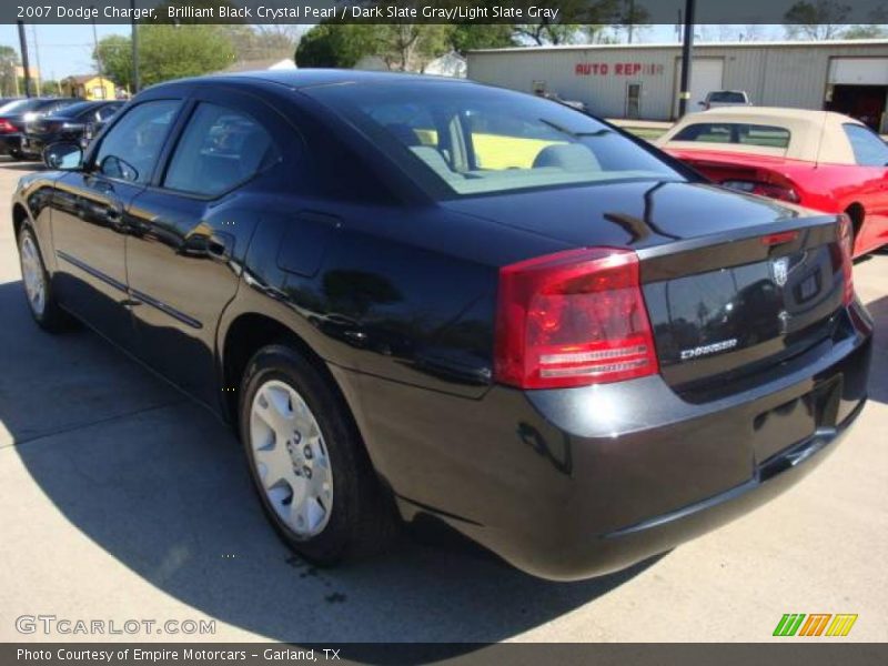 Brilliant Black Crystal Pearl / Dark Slate Gray/Light Slate Gray 2007 Dodge Charger