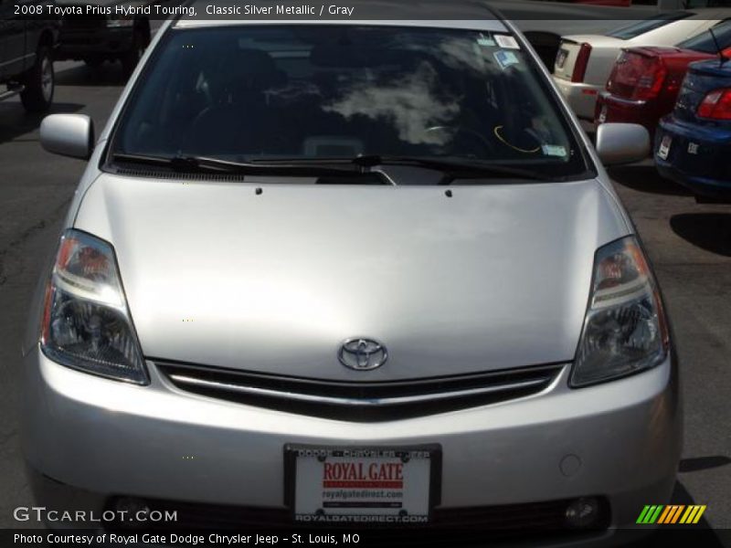 Classic Silver Metallic / Gray 2008 Toyota Prius Hybrid Touring