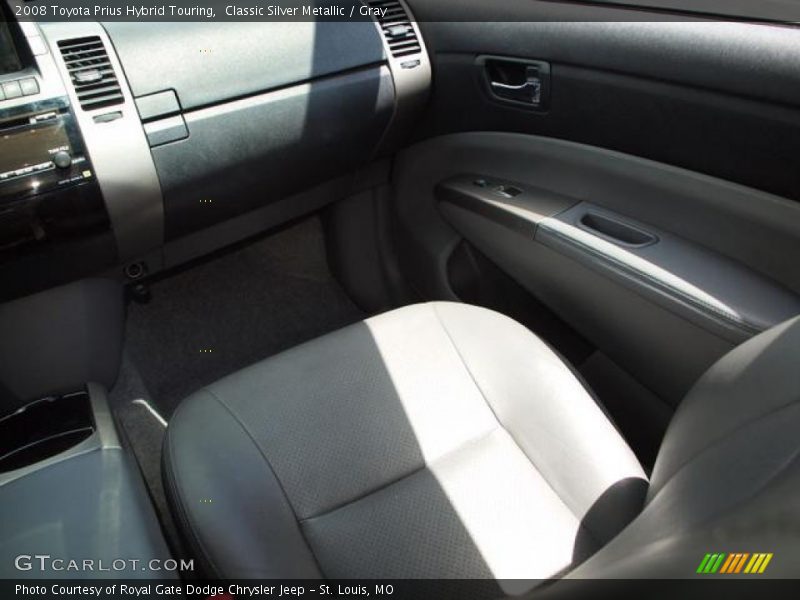 Classic Silver Metallic / Gray 2008 Toyota Prius Hybrid Touring