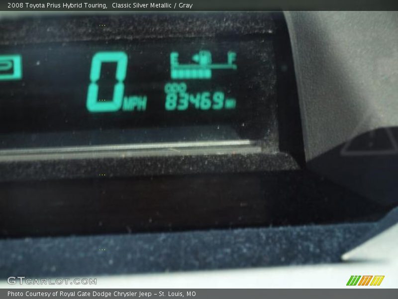 Classic Silver Metallic / Gray 2008 Toyota Prius Hybrid Touring