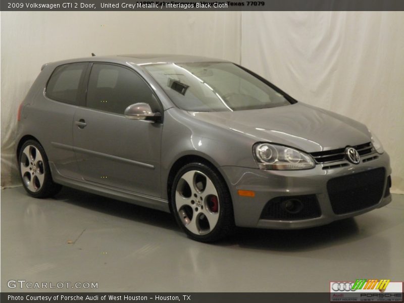 United Grey Metallic / Interlagos Black Cloth 2009 Volkswagen GTI 2 Door