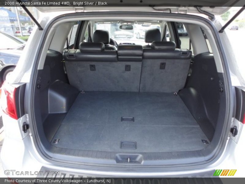 Bright Silver / Black 2008 Hyundai Santa Fe Limited 4WD