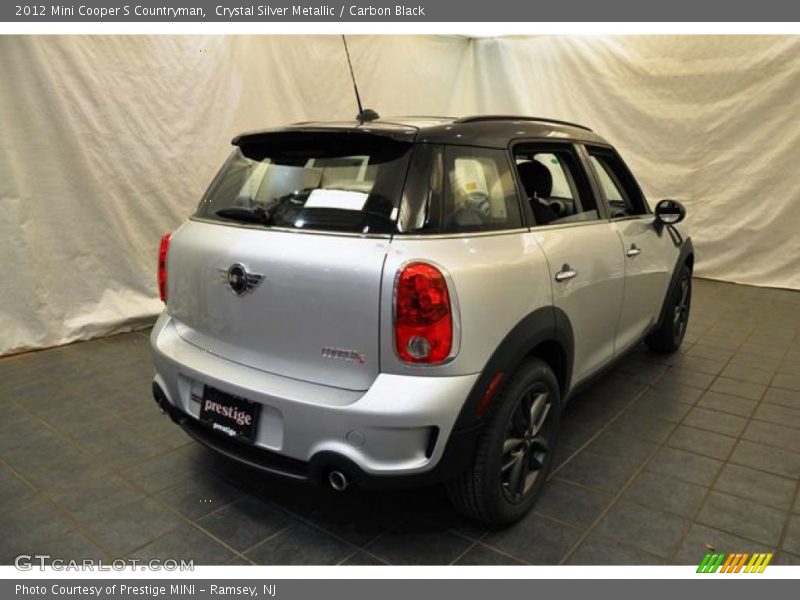 Crystal Silver Metallic / Carbon Black 2012 Mini Cooper S Countryman
