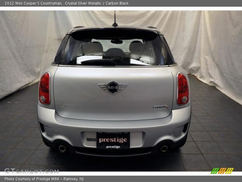 Crystal Silver Metallic / Carbon Black 2012 Mini Cooper S Countryman