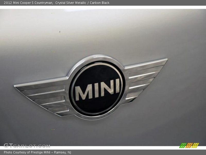 Crystal Silver Metallic / Carbon Black 2012 Mini Cooper S Countryman