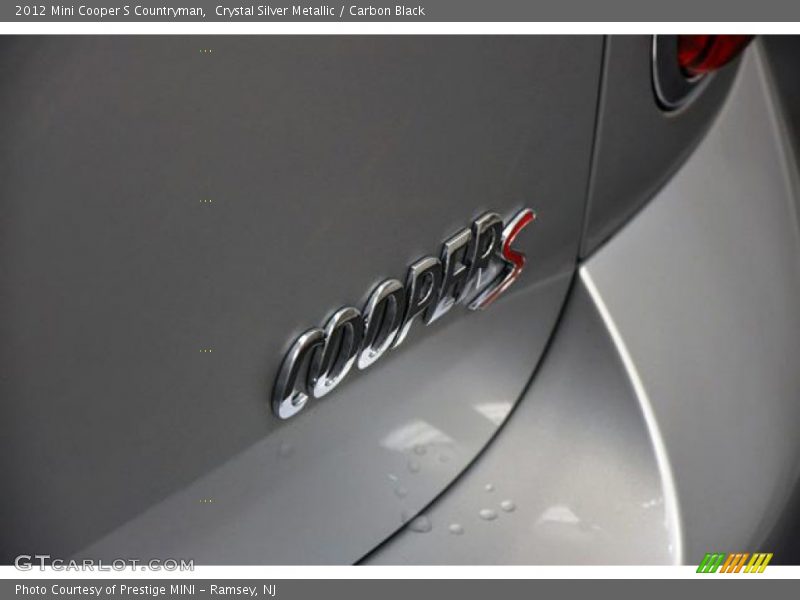 Crystal Silver Metallic / Carbon Black 2012 Mini Cooper S Countryman
