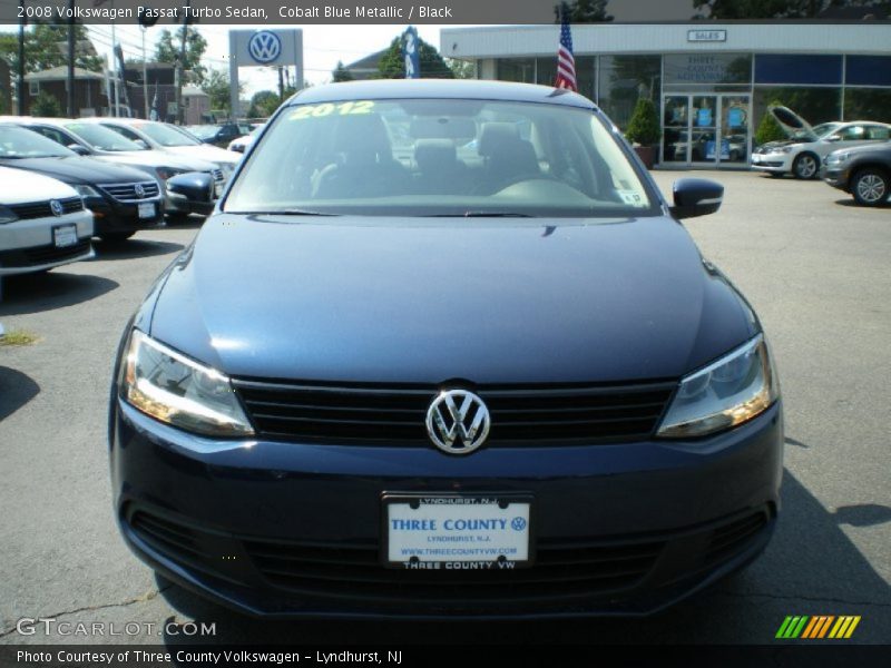 Cobalt Blue Metallic / Black 2008 Volkswagen Passat Turbo Sedan