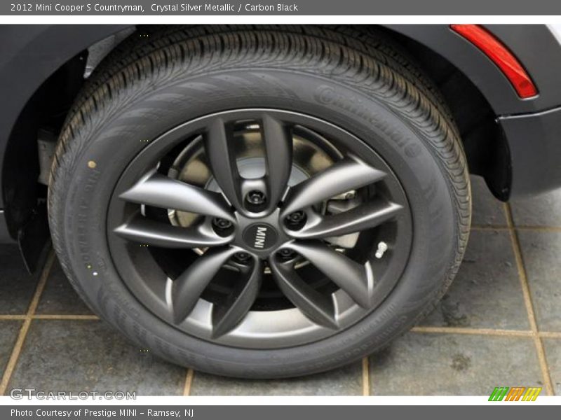 Crystal Silver Metallic / Carbon Black 2012 Mini Cooper S Countryman