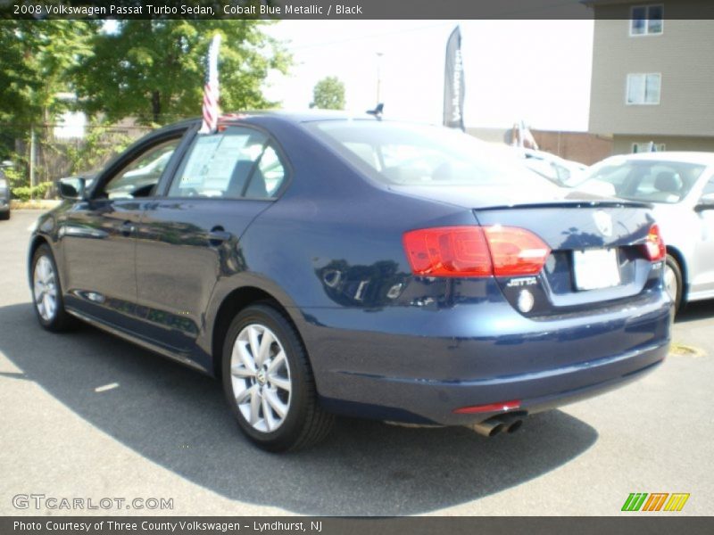 Cobalt Blue Metallic / Black 2008 Volkswagen Passat Turbo Sedan