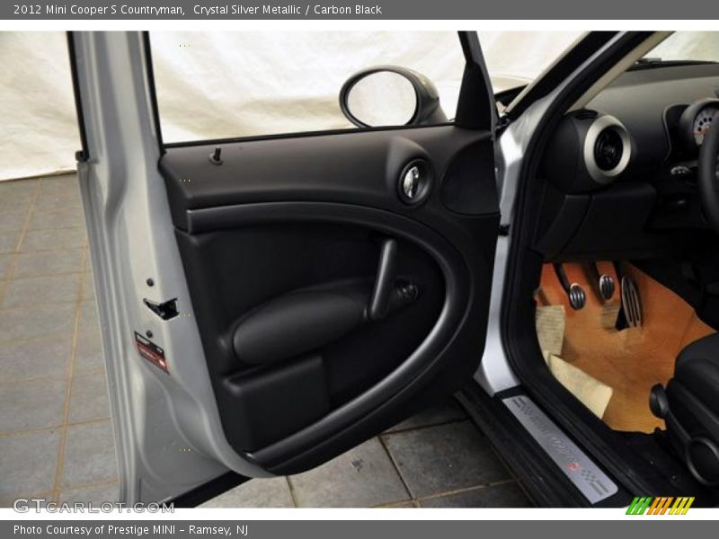 Crystal Silver Metallic / Carbon Black 2012 Mini Cooper S Countryman