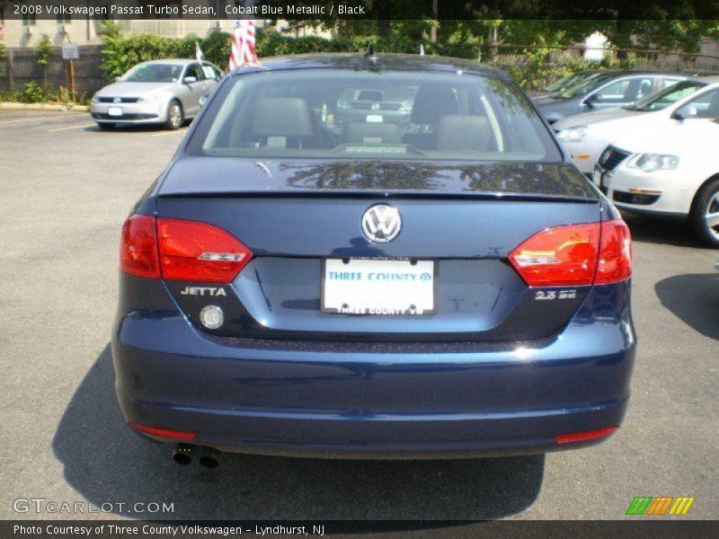 Cobalt Blue Metallic / Black 2008 Volkswagen Passat Turbo Sedan