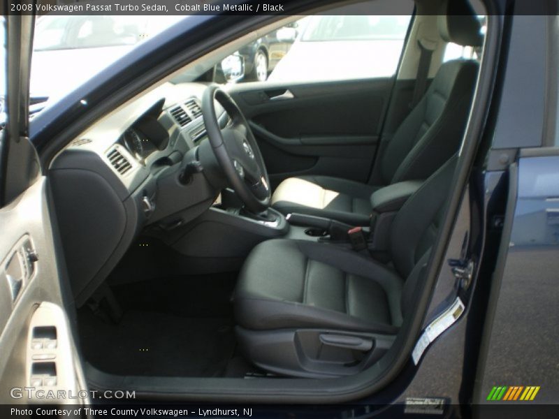 Cobalt Blue Metallic / Black 2008 Volkswagen Passat Turbo Sedan