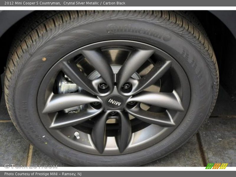 Crystal Silver Metallic / Carbon Black 2012 Mini Cooper S Countryman