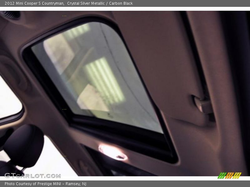 Crystal Silver Metallic / Carbon Black 2012 Mini Cooper S Countryman