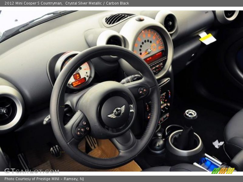 Crystal Silver Metallic / Carbon Black 2012 Mini Cooper S Countryman