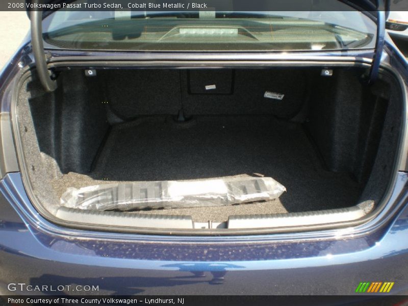 Cobalt Blue Metallic / Black 2008 Volkswagen Passat Turbo Sedan