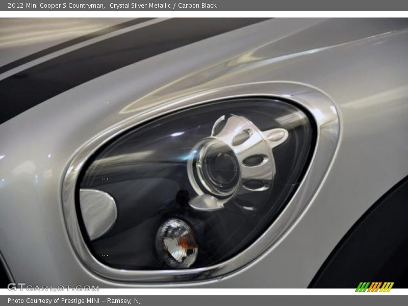 Crystal Silver Metallic / Carbon Black 2012 Mini Cooper S Countryman