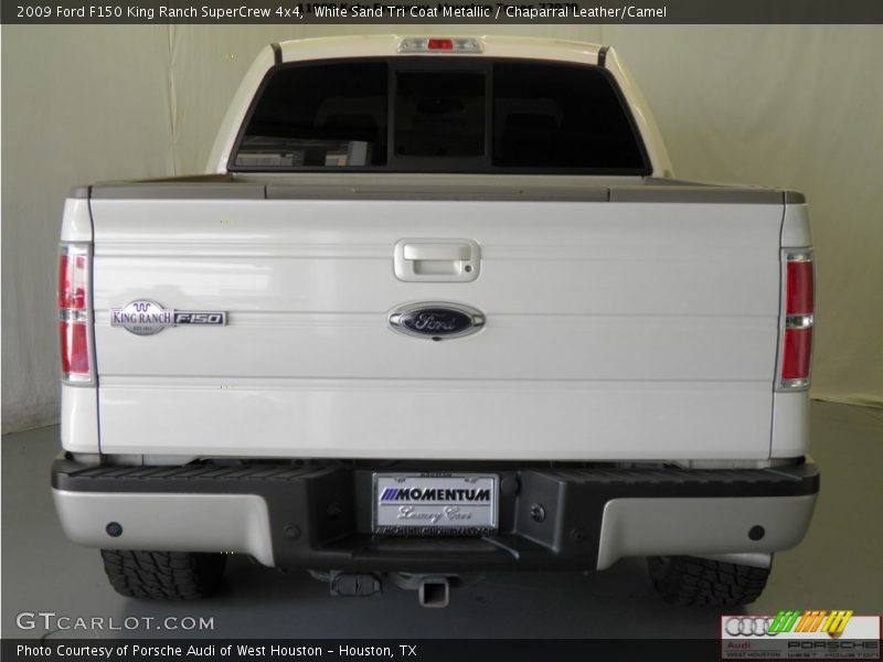 White Sand Tri Coat Metallic / Chaparral Leather/Camel 2009 Ford F150 King Ranch SuperCrew 4x4