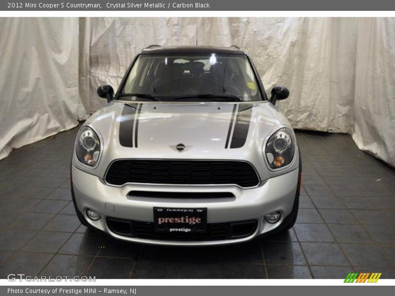 Crystal Silver Metallic / Carbon Black 2012 Mini Cooper S Countryman