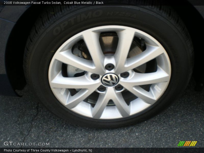 Cobalt Blue Metallic / Black 2008 Volkswagen Passat Turbo Sedan