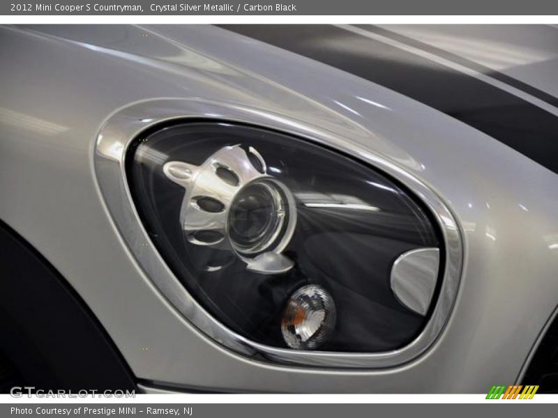 Crystal Silver Metallic / Carbon Black 2012 Mini Cooper S Countryman