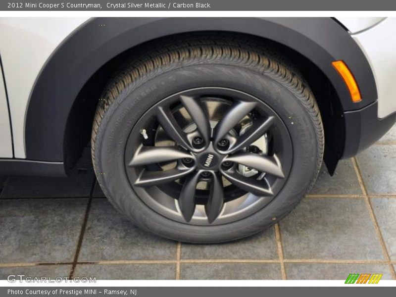 Crystal Silver Metallic / Carbon Black 2012 Mini Cooper S Countryman